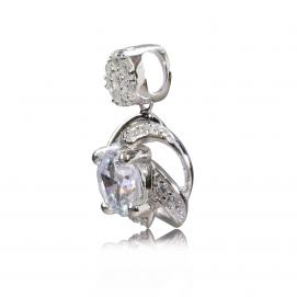 925 silver CZ pendant