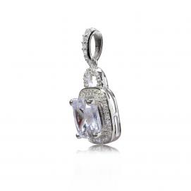 925 silver CZ pendant