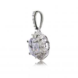 925 silver CZ pendant