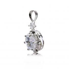 925 silver CZ pendant