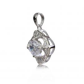 925 silver CZ pendant