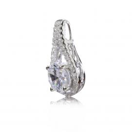925 silver CZ pendant