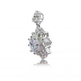 925 silver CZ pendant