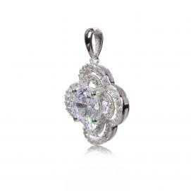 925 silver CZ pendant