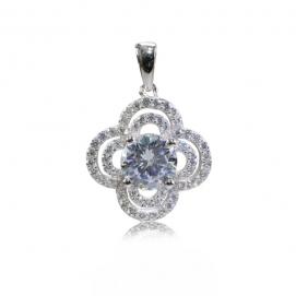 925 silver CZ pendant