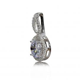925 silver CZ pendant