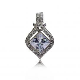 925 silver CZ pendant
