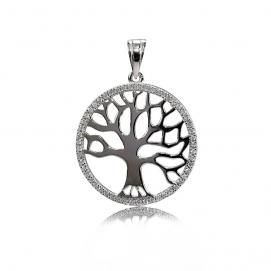 925 silver CZ pendant