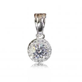 925 silver CZ pendant
