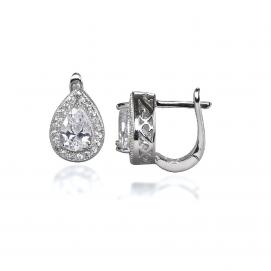 925 Silver Cubic Zirconia Earring