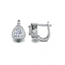 925 Silver Cubic Zirconia Earring