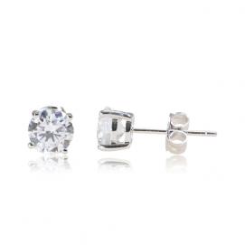 925 Silver Cubic Zirconia Earring
