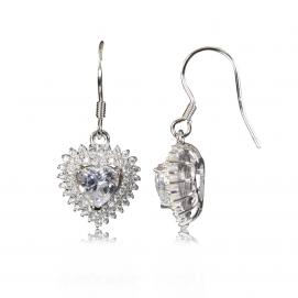 925 Silver Cubic Zirconia Earring