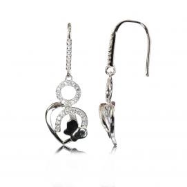 925 Silver Cubic Zirconia Earring