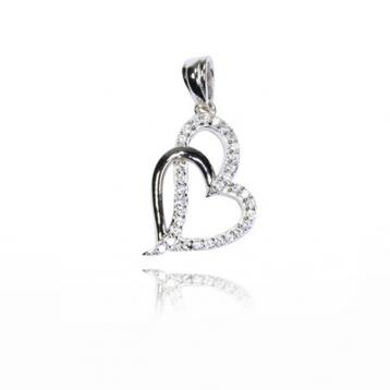 925 silver CZ pendant