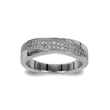 925 Silver Cubic Zirconia Ring