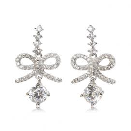 925 Silver Cubic Zirconia Earring