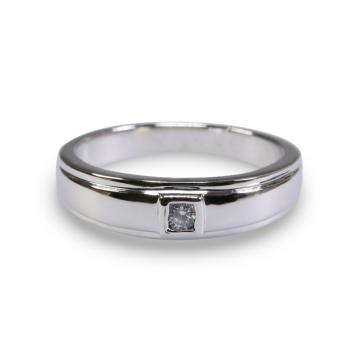 925 Silver Cubic Zirconia Ring