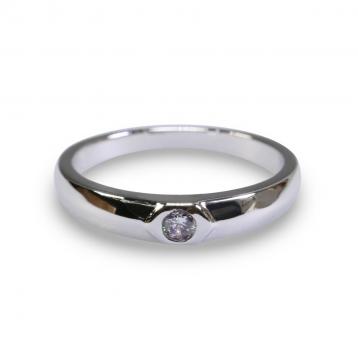 925 Silver Cubic Zirconia Ring