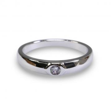 925 Silver Cubic Zirconia Ring