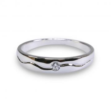 925 Silver Cubic Zirconia Ring