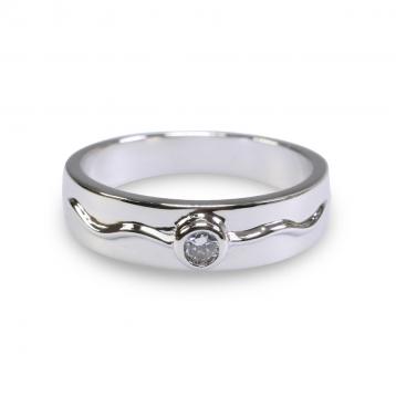 925 Silver Cubic Zirconia Ring