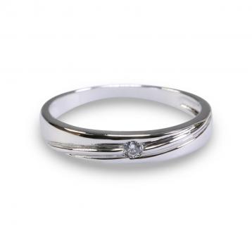 925 Silver Cubic Zirconia Ring