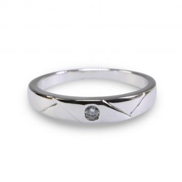 925 Silver Cubic Zirconia Ring