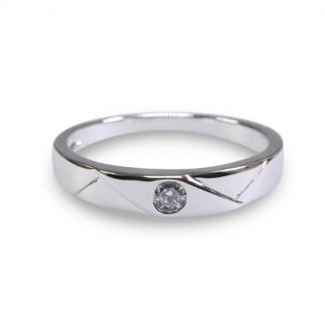 925 Silver Cubic Zirconia Ring