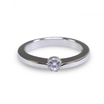 925 Silver Cubic Zirconia Ring