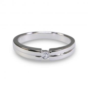 925 Silver Cubic Zirconia Ring