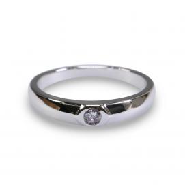 925 Silver Cubic Zirconia Ring