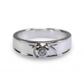 925 Silver Cubic Zirconia Ring