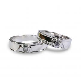 925 Silver Cubic Zirconia Ring