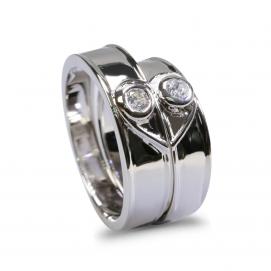 925 Silver Cubic Zirconia Ring