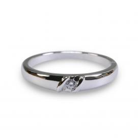 925 Silver Cubic Zirconia Ring