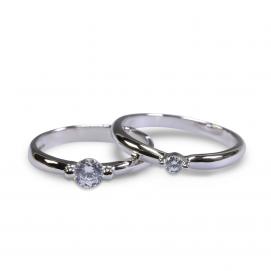 925 Silver Cubic Zirconia Ring