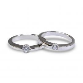 925 Silver Cubic Zirconia Ring