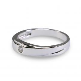 925 Silver Cubic Zirconia Ring
