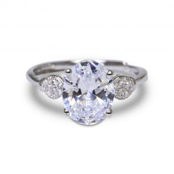 925 Silver Cubic Zirconia Ring