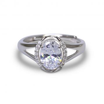 925 Silver Cubic Zirconia Ring