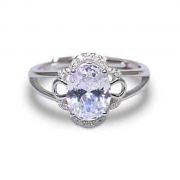 925 Silver Cubic Zirconia Ring