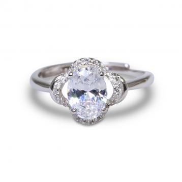 925 Silver Cubic Zirconia Ring