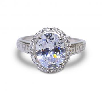 925 Silver Cubic Zirconia Ring