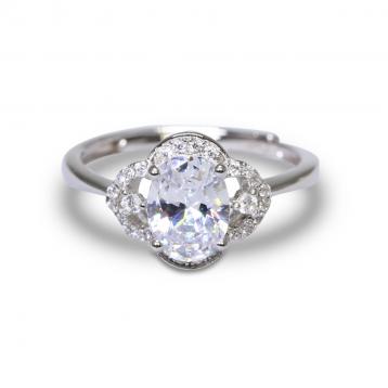 925 Silver Cubic Zirconia Ring