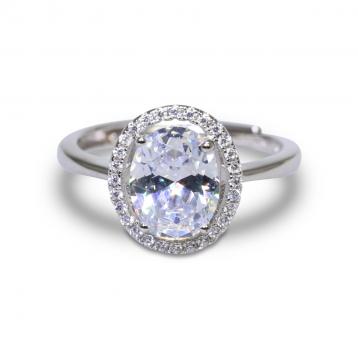 925 Silver Cubic Zirconia Ring