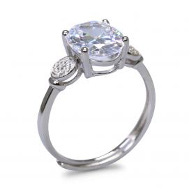 925 Silver Cubic Zirconia Ring