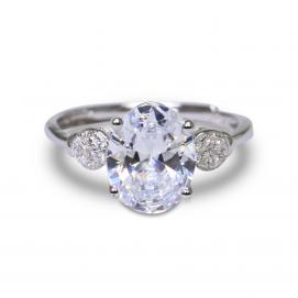 925 Silver Cubic Zirconia Ring