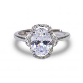 925 Silver Cubic Zirconia Ring