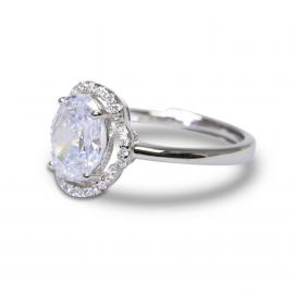 925 Silver Cubic Zirconia Ring